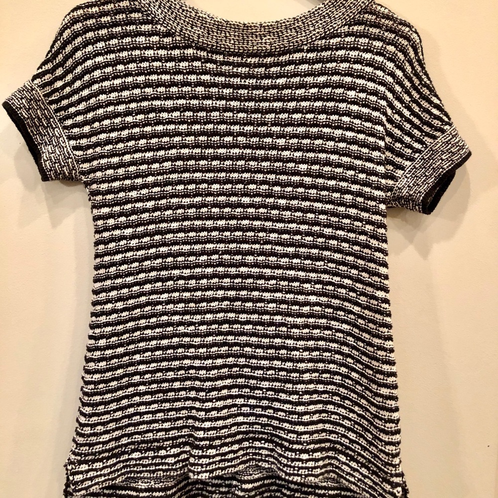 Field Flower by Anthropology Short Sleeve Sweater